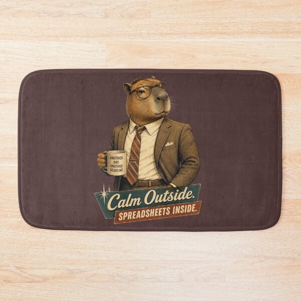 Item preview, Corporate Capybara Boss designed and sold by byaga.