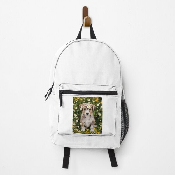 Item preview, Puppy in Flower Field designed and sold by danyelprojects.