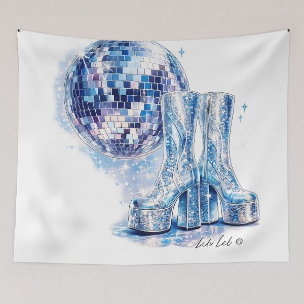 Item preview, Mamma Mia discoball and Boots designed and sold by LuluLeb.
