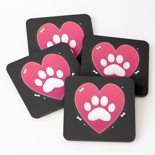 Item preview, Pawprint on my Heart designed and sold by GiaoCalonas.