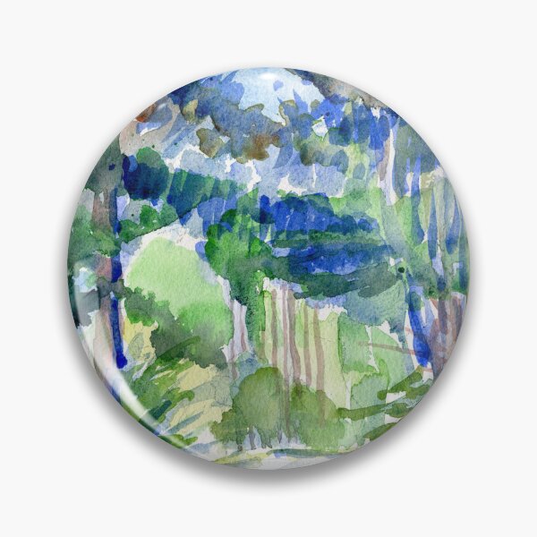 Item preview, Watercolor Woodland Path designed and sold by ImogenDavisArt.