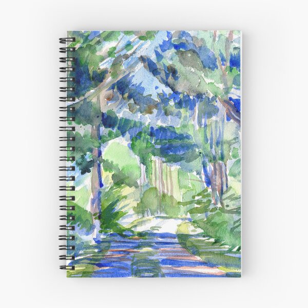 Item preview, Watercolor Woodland Path designed and sold by ImogenDavisArt.