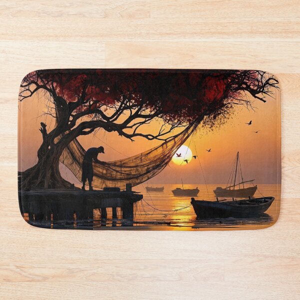 Item preview, Puesta de sol en el muelle designed and sold by andreisky.