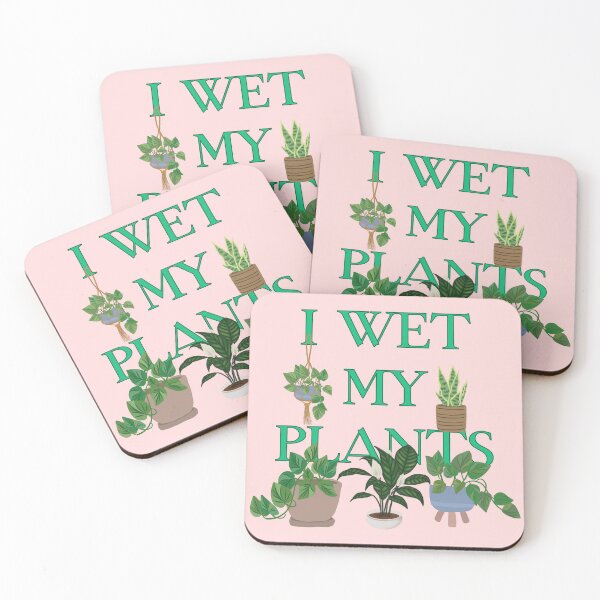 Item preview, I Wet My Plants Pun Graphic designed and sold by RahniNM.