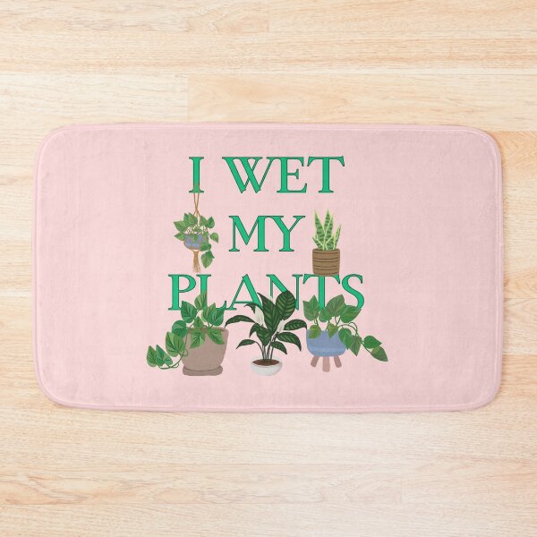 Item preview, I Wet My Plants Pun Graphic designed and sold by RahniNM.