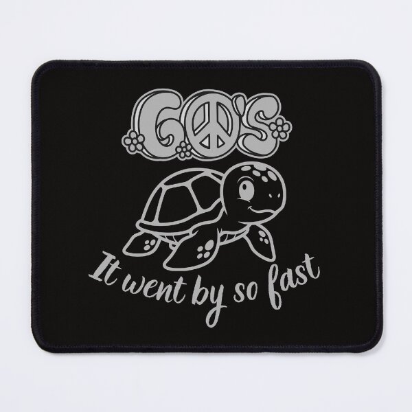Item preview, 60's Turtle – It Went By So Fast Retro Vintage Hippie Design designed and sold by Tadeusz1.