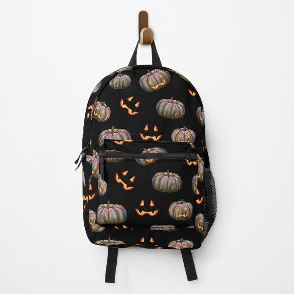 Item preview, Halloween Jack-O-Lantern Pumpkin Pattern On Black designed and sold by DEC02.