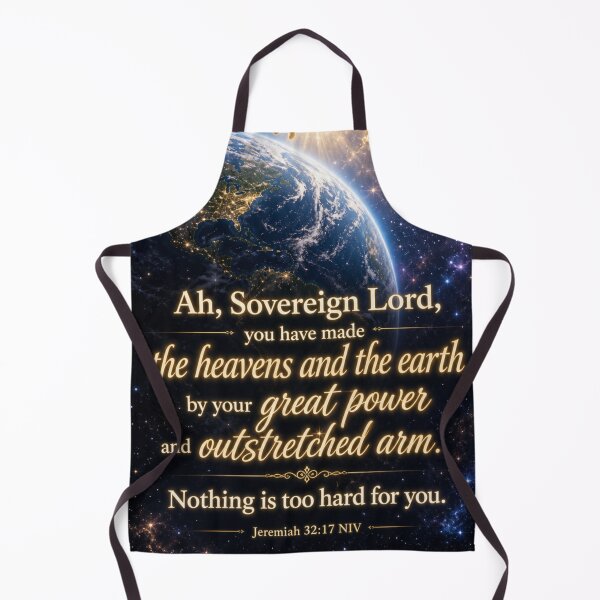 Item preview, Jeremiah 32:17 NIV - v1 - JCTRUTHER designed and sold by JCTRUTHERshop.