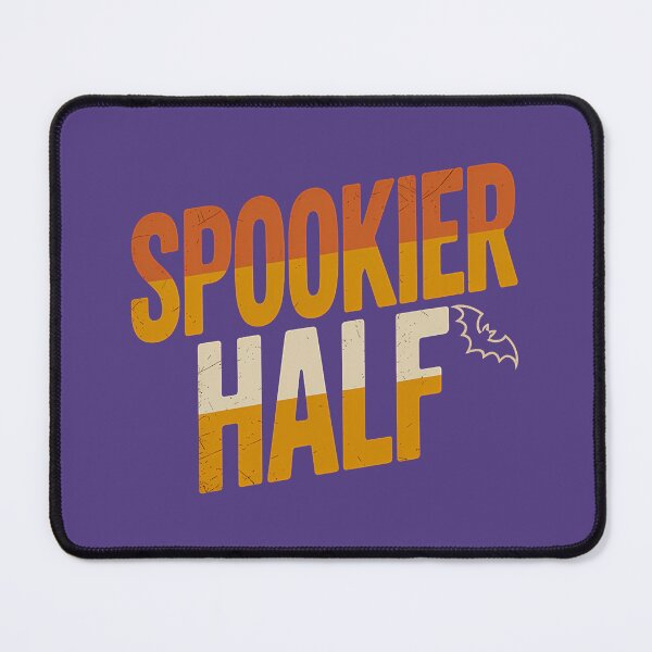 Item preview, Spookier Half Funny Halloween Couples Matching Shirt designed and sold by Raw Tigers.