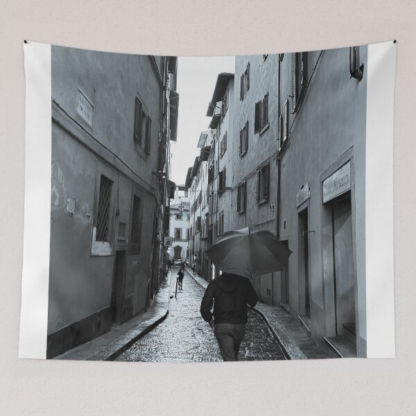 Item preview, Rain Walk Near Boboli Gardens Florence Italy designed and sold by Diego Re.