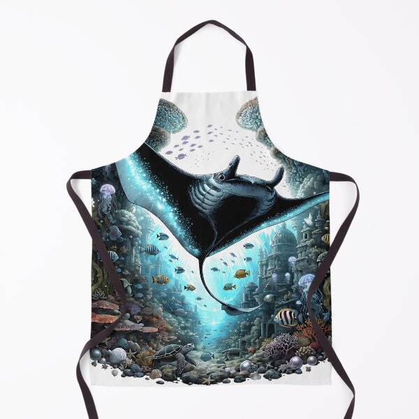 Item preview, Ancient Giant Manta Spirit designed and sold by Neural-canvas.