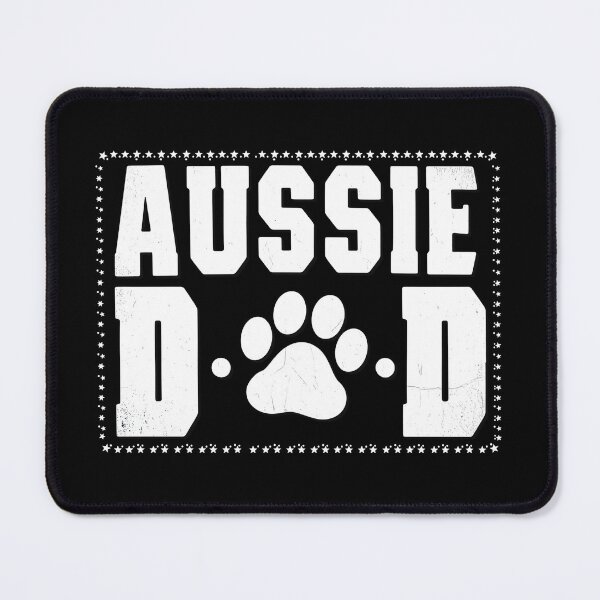 Item preview, Aussie Dad Shirt Australian Shepherd Dog Paw Funny Dog Lover designed and sold by GiaoCalonas.