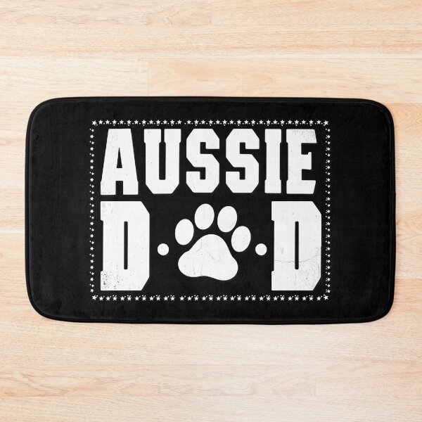 Item preview, Aussie Dad Shirt Australian Shepherd Dog Paw Funny Dog Lover designed and sold by GiaoCalonas.