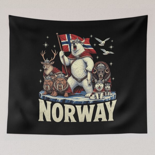 Item preview, Norway Animals  designed and sold by watanabeee.