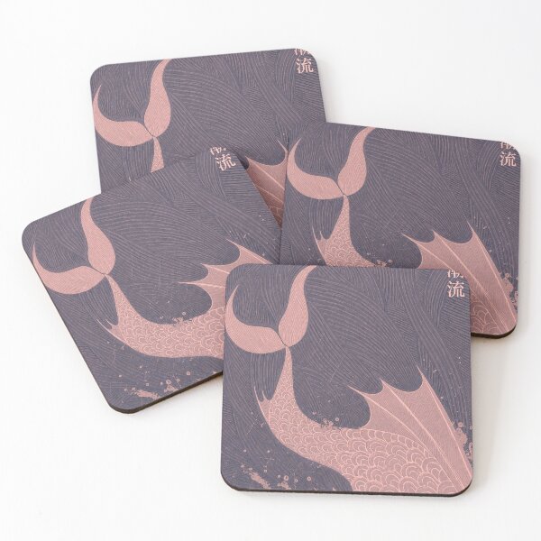 Item preview, Undertow - Japanese Ukiyo-e Style Mermaid designed and sold by SilkNSoulCo.