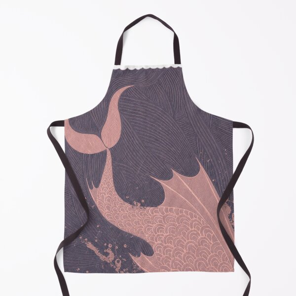 Item preview, Undertow - Japanese Ukiyo-e Style Mermaid designed and sold by SilkNSoulCo.