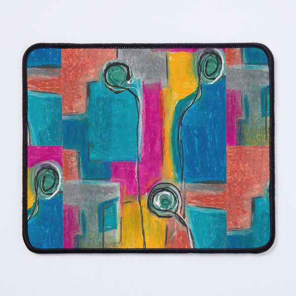 Item preview, The Civil Conversation – Colour‑Rich Abstract Art on Connection & Communication designed and sold by ShonaCallumArt.