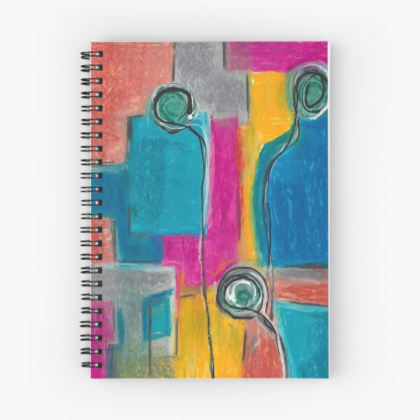 Item preview, The Civil Conversation – Colour‑Rich Abstract Art on Connection & Communication designed and sold by ShonaCallumArt.