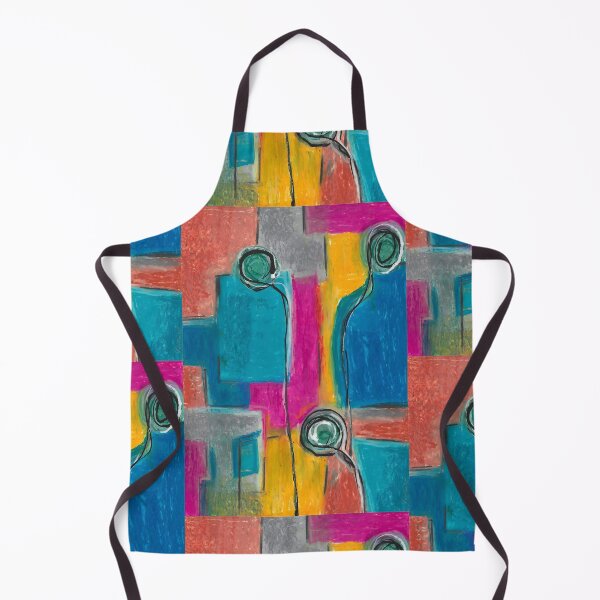 Item preview, The Civil Conversation – Colour‑Rich Abstract Art on Connection & Communication designed and sold by ShonaCallumArt.