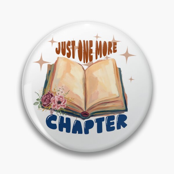 Item preview, Just One More Chapter | Cute Book Lover Sticker | Cozy Reading Aesthetic designed and sold by Cherryontopp03.