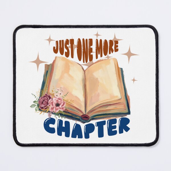 Item preview, Just One More Chapter | Cute Book Lover Sticker | Cozy Reading Aesthetic designed and sold by Cherryontopp03.