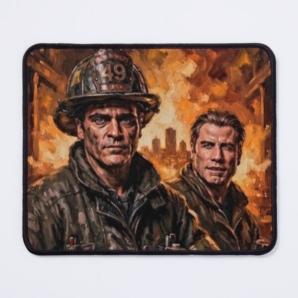 Item preview, Ladder 49 Retro Action Drama Tribute Art Poster designed and sold by Art's Diner.