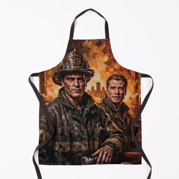 Item preview, Ladder 49 Retro Action Drama Tribute Art Poster designed and sold by Art's Diner.
