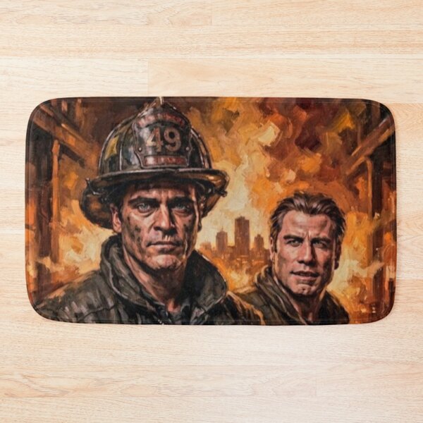Item preview, Ladder 49 Retro Action Drama Tribute Art Poster designed and sold by Art's Diner.