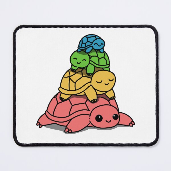 Item preview, Rainbow Turtle Stack designed and sold by ZwoToopia.