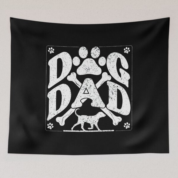 Item preview, Distress Vintage Dog Dad designed and sold by GiaoCalonas.