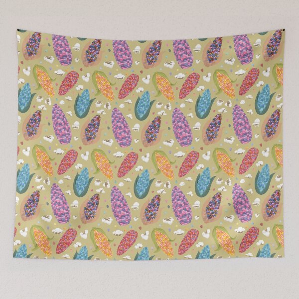 Item preview, Rainbow corn pattern designed and sold by VODkmw.
