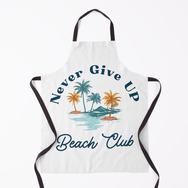 Item preview, Never Give Up Beach Club Vintage Palm Trees designed and sold by om4311.