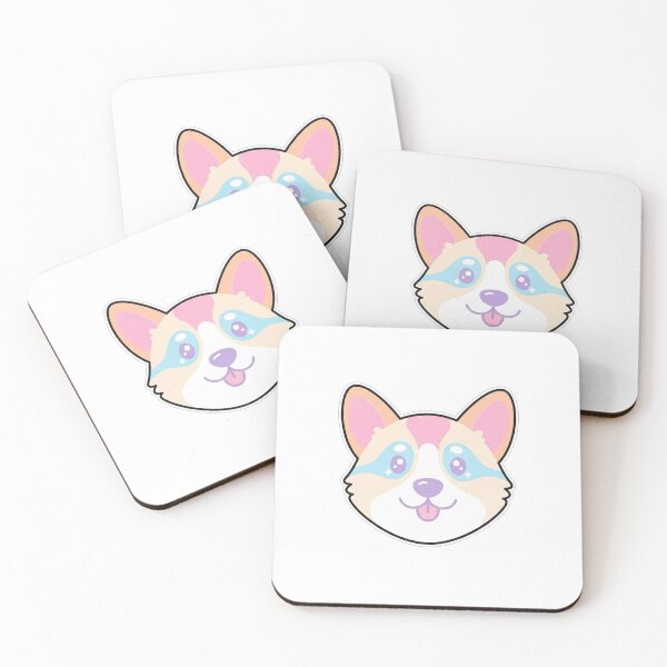 Item preview, Cute Pastel Corgi Puppy Face Illustration designed and sold by Owcomm.