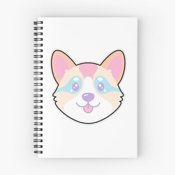Item preview, Cute Pastel Corgi Puppy Face Illustration designed and sold by Owcomm.