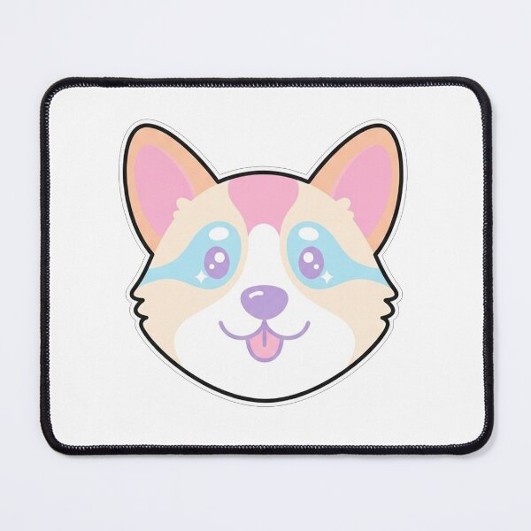 Item preview, Cute Pastel Corgi Puppy Face Illustration designed and sold by Owcomm.