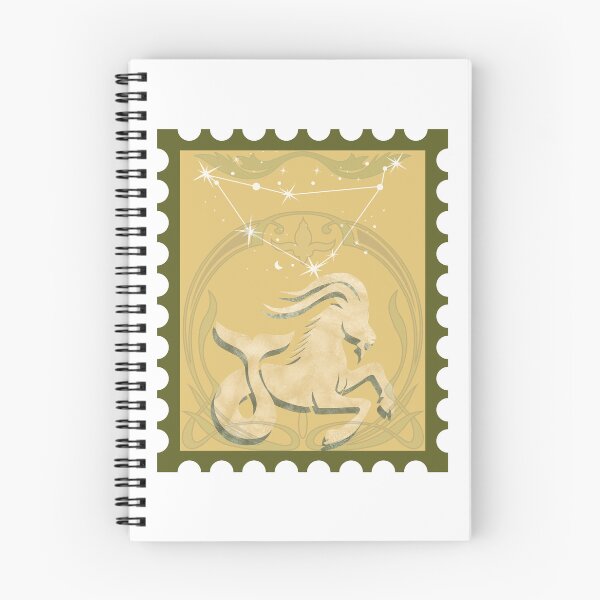 Item preview, Capricorn: Zodiac Stamps designed and sold by elitaseasel.