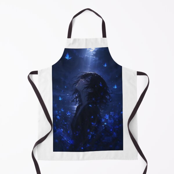 Item preview, Midnight Moonlight & Blue Butterflies designed and sold by Jaideep Walia.