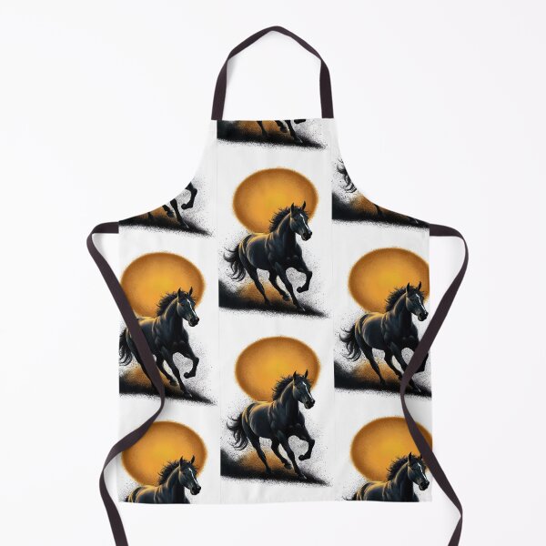 Item preview, Silhouetted of a Majesty Stallion, A Powerful Horse Running Against the Rising Sun, A Stallion in Motion Beneath the Sun designed and sold by Matt_Smith.