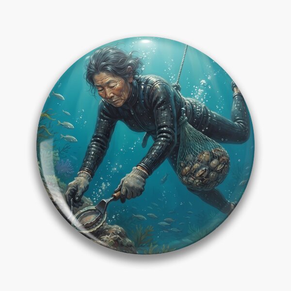 Item preview, Haenyeo: Depth of the Ocean - The Silent Harvest designed and sold by SOOstudio73.