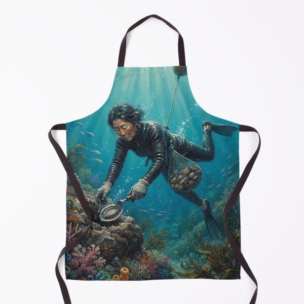 Item preview, Haenyeo: Depth of the Ocean - The Silent Harvest designed and sold by SOOstudio73.