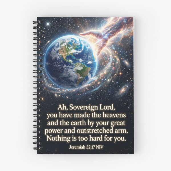 Item preview, Jeremiah 32:17 NIV - v2 - JCTRUTHER designed and sold by JCTRUTHERshop.