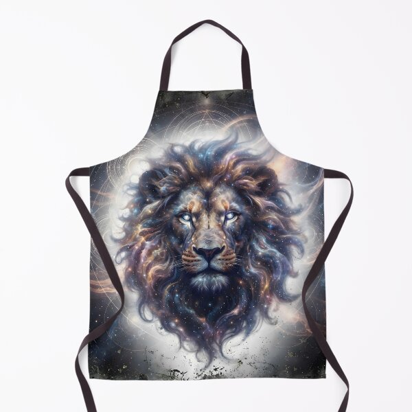 Item preview, Cosmic Nebula Lion with Stardust Mane designed and sold by Marcu Ioachim.