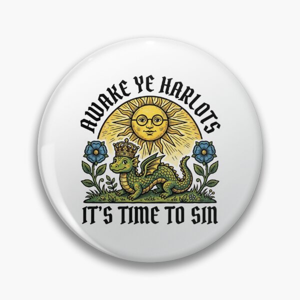 Item preview, Awake Ye Harlots Its Time To Sin designed and sold by raedattia.
