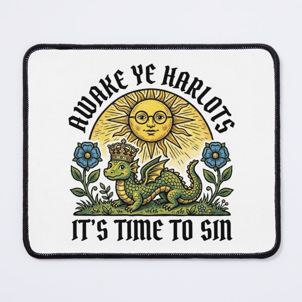Item preview, Awake Ye Harlots Its Time To Sin designed and sold by raedattia.