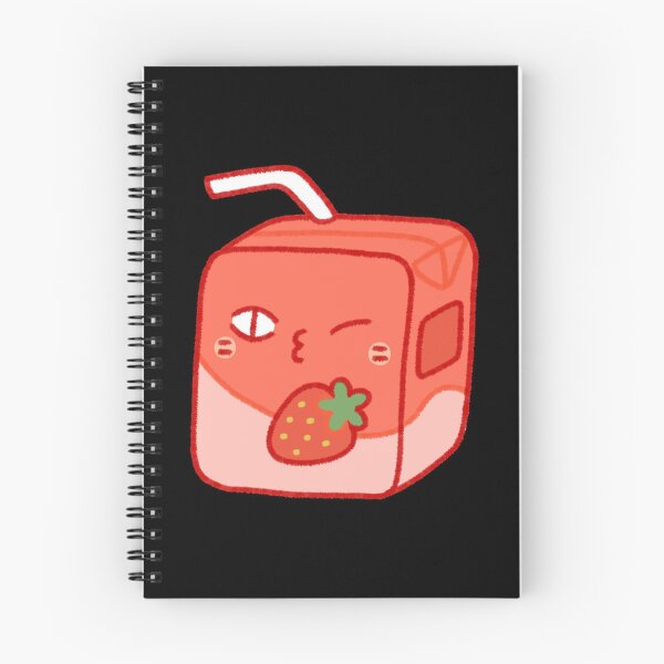 Item preview, Cute Winking Milk Strawberry Carton Art designed and sold by RepentAgenda.