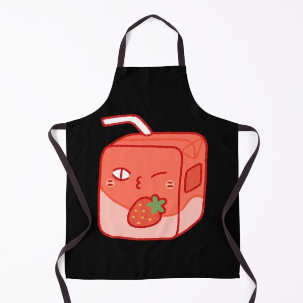 Item preview, Cute Winking Milk Strawberry Carton Art designed and sold by RepentAgenda.