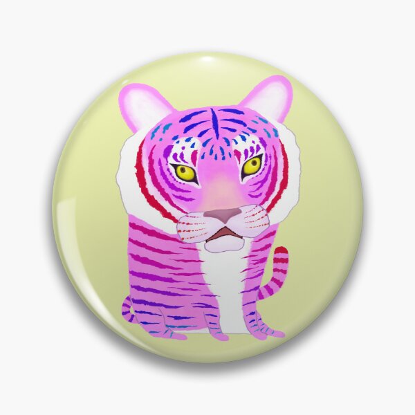 Item preview, Pink Tiger designed and sold by TamaAnimalArt.