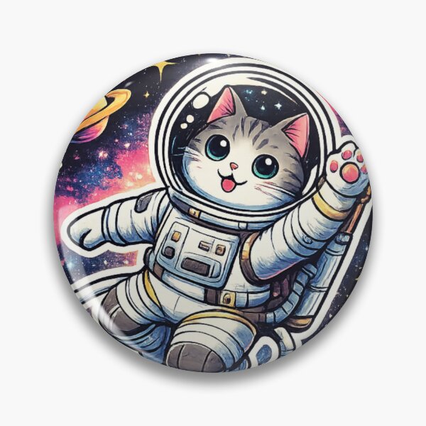 Item preview, Stay Curious Astronaut Cat T-Shirt | Cute Space Cat Retro Galaxy Design designed and sold by Cool Tee World .