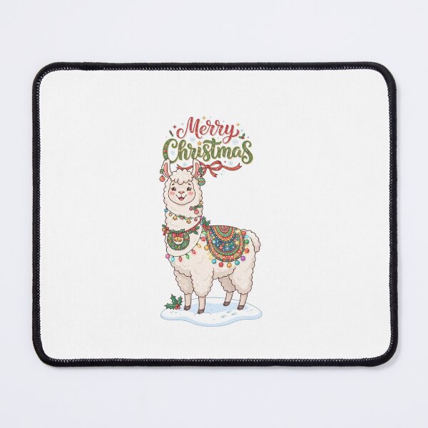 Item preview, Merry Christmas Festive Llama designed and sold by DesignsCreative.