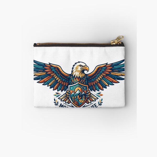 Item preview, The Majestic Eagle - Modern Wildlife Vector Emblem designed and sold by Trendykunnu.